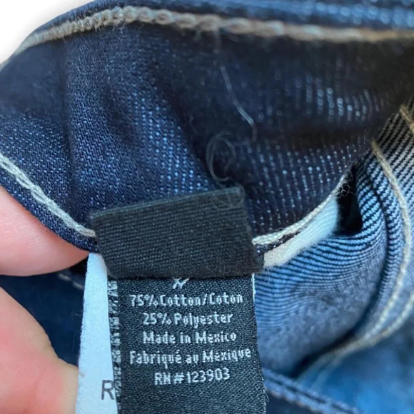 William Rast Stella Straight with Boot Dark Wash Jeans Size  25 - Picture 9 of 9